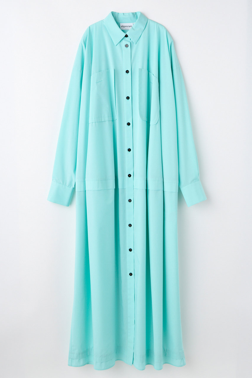 nagonstans cocoon shirt dress ドレス (Soda, S) ナゴンスタンス ELLE SHOP nagonstans cocoon shirt dress ドレス (Soda, S) ナゴンスタンス ELLE SHOP