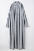 cocoon shirt dress ドレス