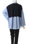 knit combination shirt/シャツ ナゴンスタンス/nagonstans