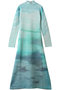 winter landscape knit dress/ニットドレス ナゴンスタンス/nagonstans Sky