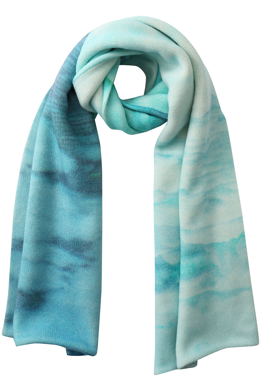 ナゴンスタンス/nagonstansのwinter landscape muffler/マフラー(Sky/470IA156-2061)