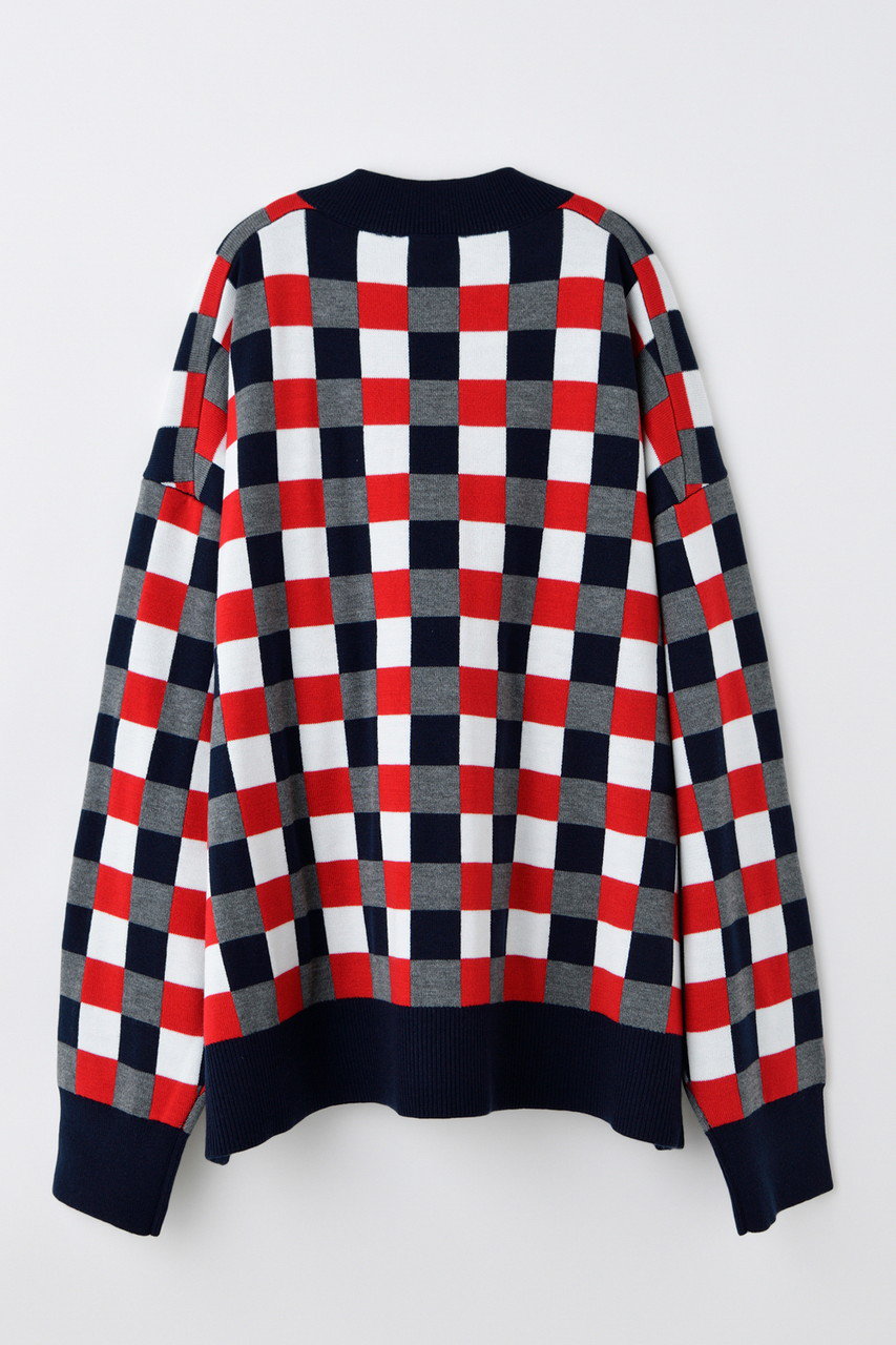 nagonstans(ナゴンスタンス)｜jacquard knit cardigan/カーディガン