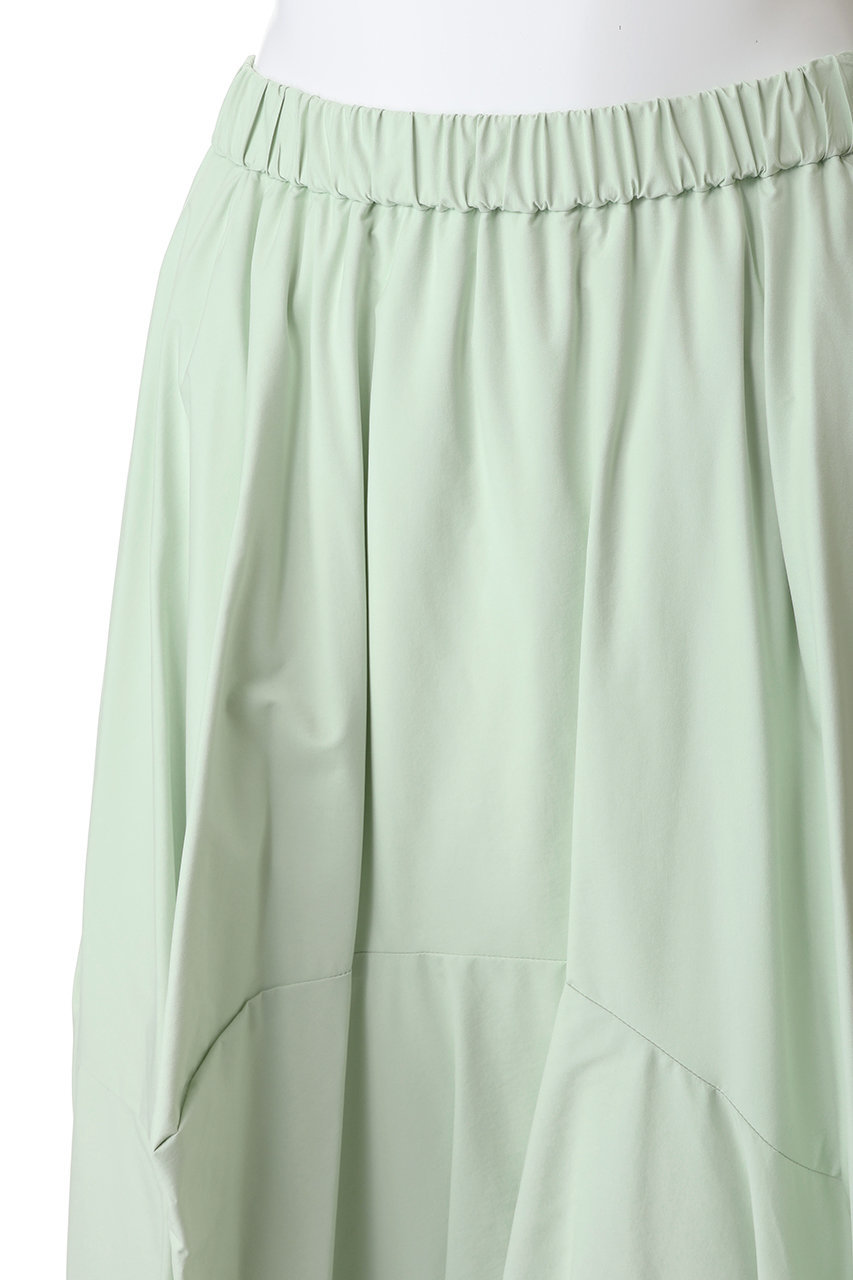 美品✨　ナゴンスタンス　24AW knee length curve skirt nagonstans(ナゴンスタンス)｜curve skirt/Black の通販｜ELLESHOP