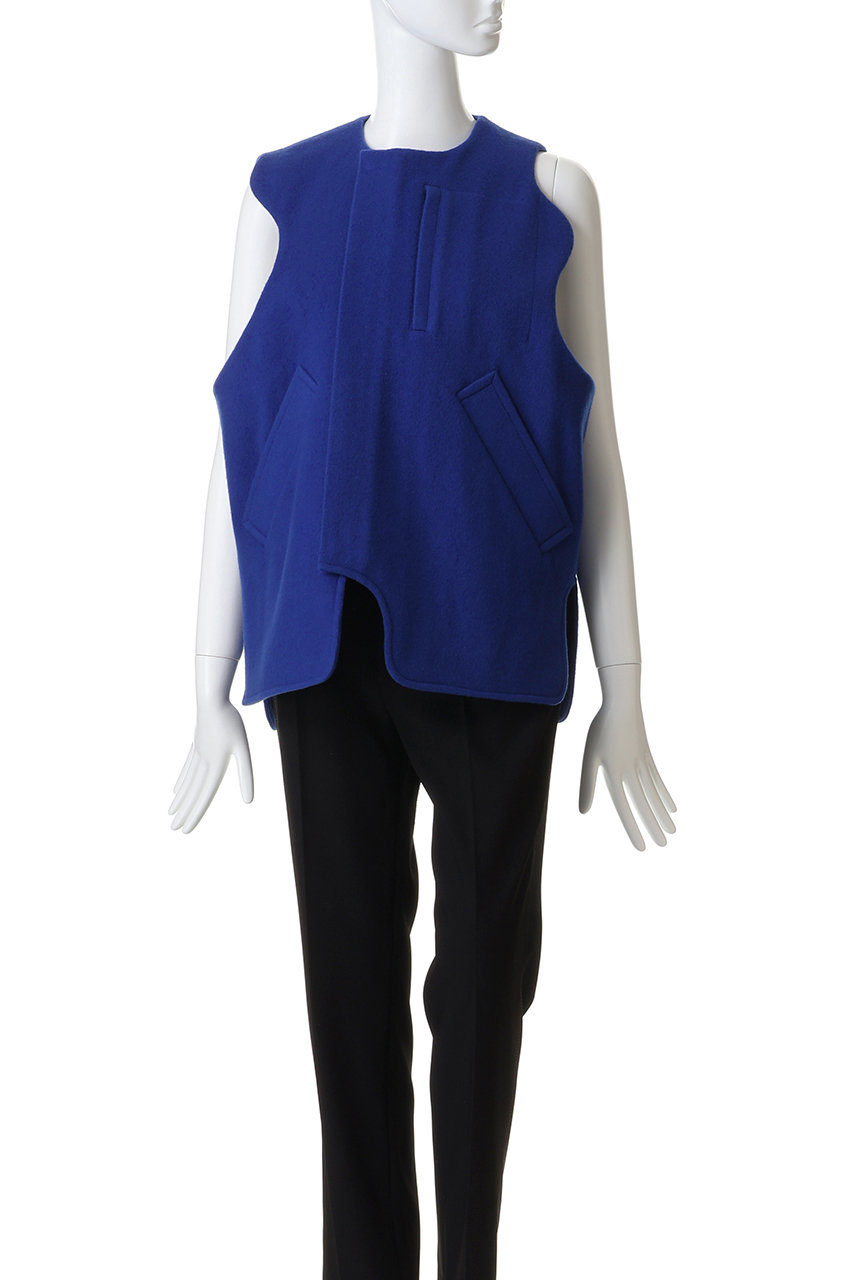 nagonstans(ナゴンスタンス)｜asymmetry vest/Sky の通販｜ELLESHOP