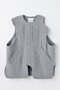 asymmetry vest ナゴンスタンス/nagonstans Wolf