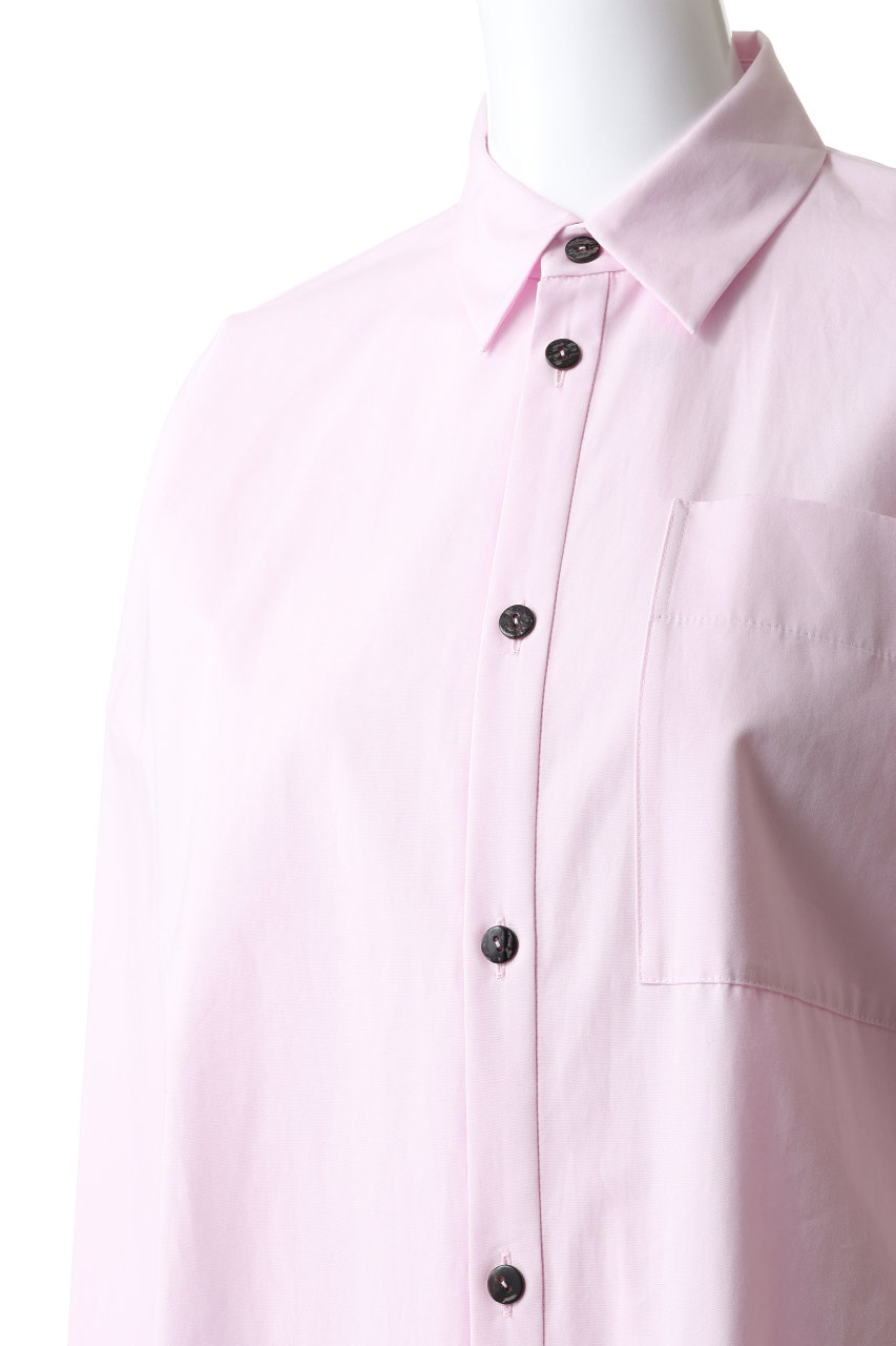 nagonstans(ナゴンスタンス)｜2way front shirt/Salt の通販｜ELLESHOP