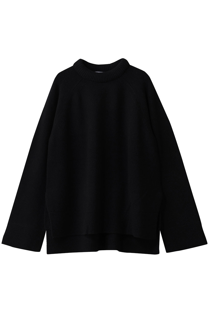 nagonstans(ナゴンスタンス)｜padding neck pullover/Black の通販