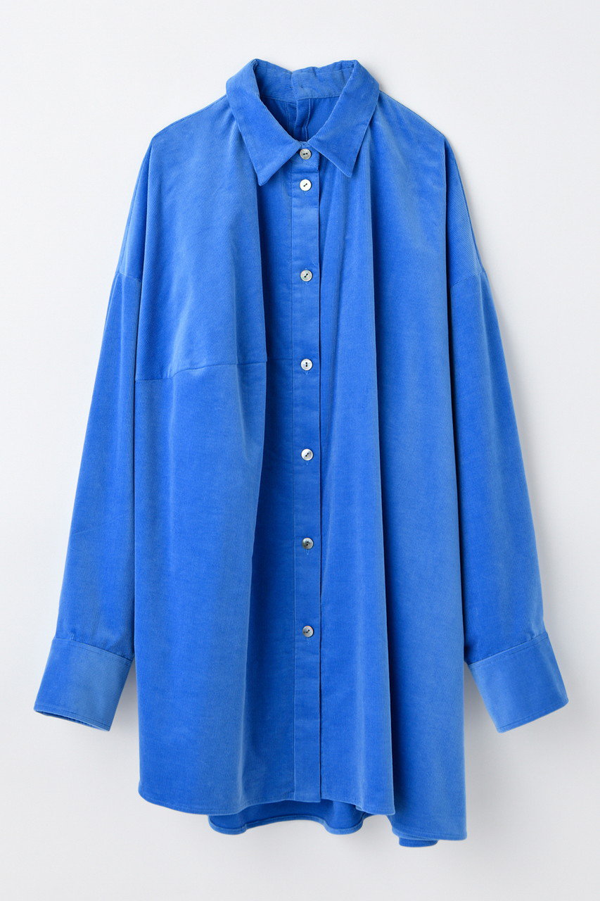 nagonstans unbalance shirt (Water, M) ナゴンスタンス ELLE SHOP