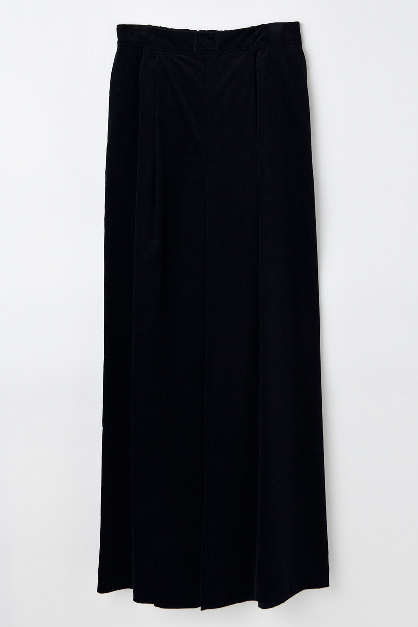 nagonstans relax wide pants (Black, S) ナゴンスタンス ELLE SHOP