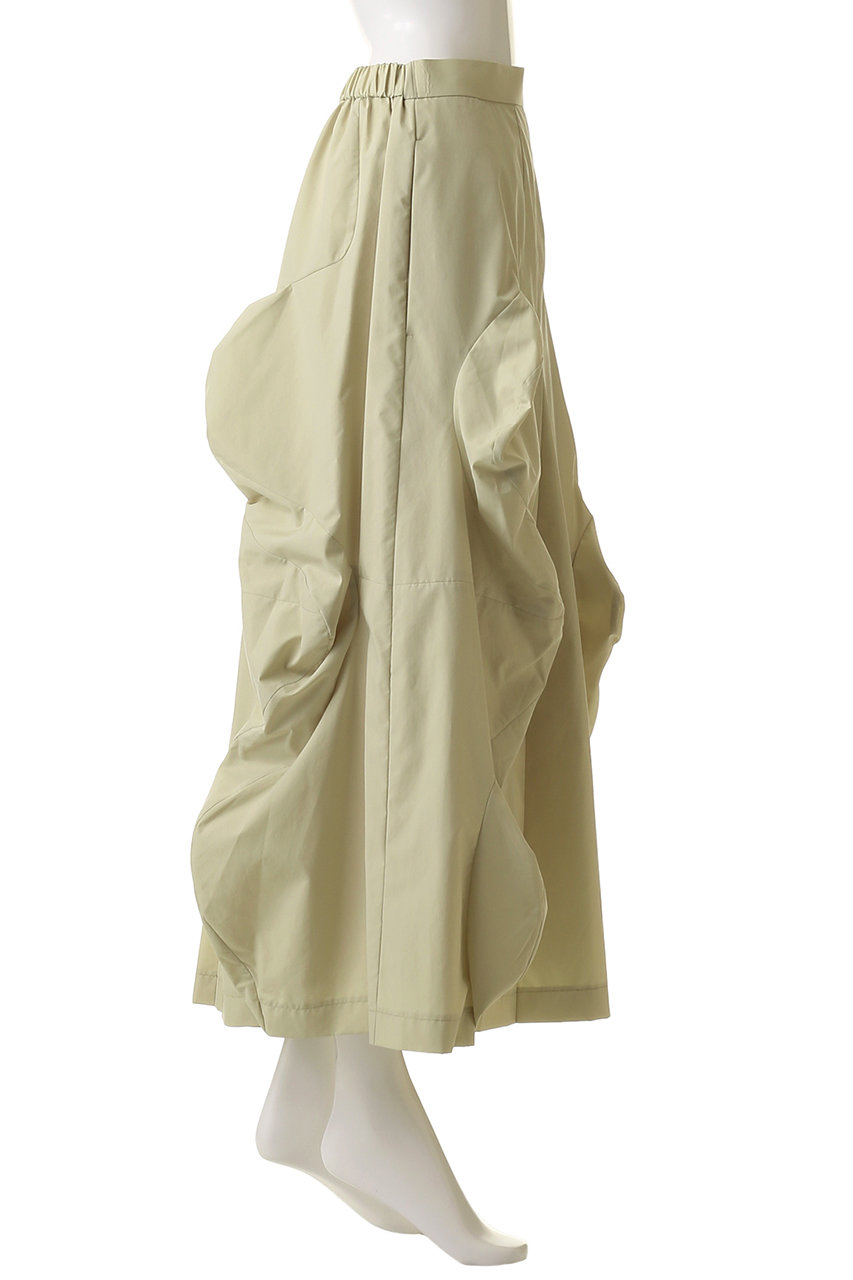 nagonstans(ナゴンスタンス)｜curvy line skirt/Black の通販