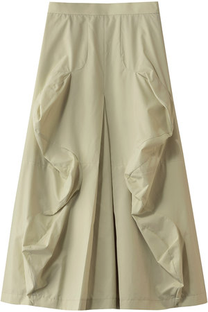 ナゴンスタンス/nagonstansの【11/12 12:00販売開始】curvy line skirt(110700/110703)