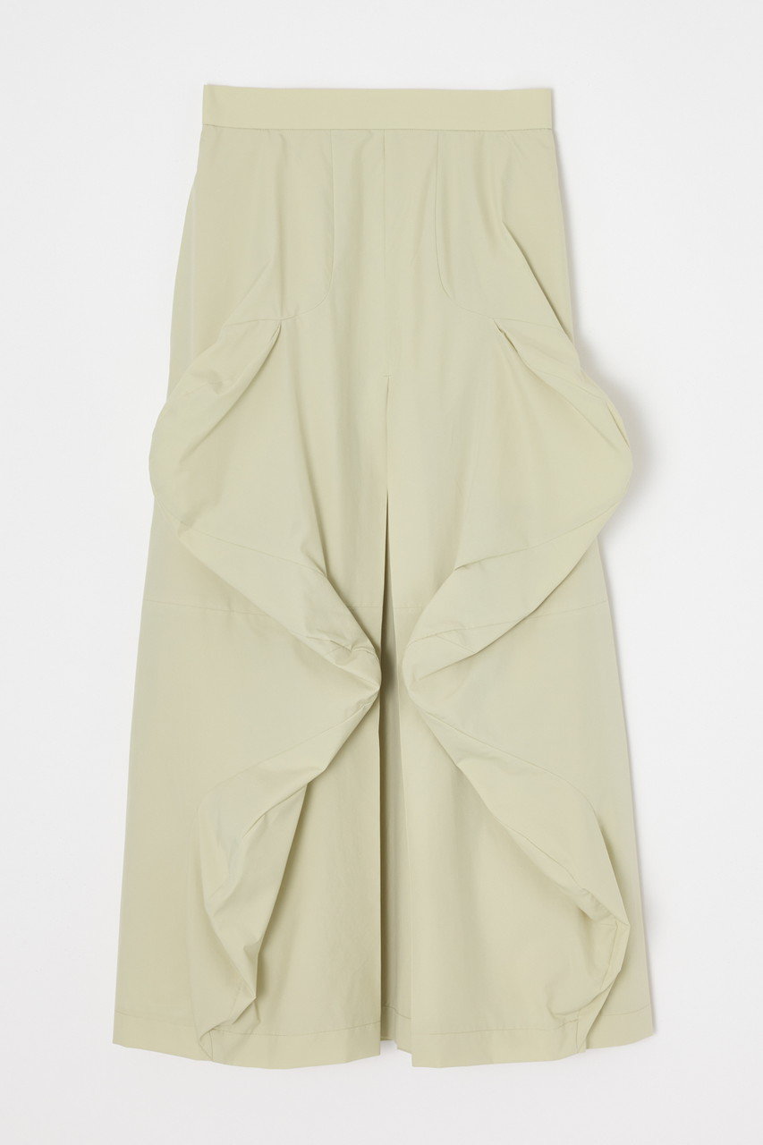nagonstans curvy line skirt (Sand, M) ナゴンスタンス ELLE SHOP