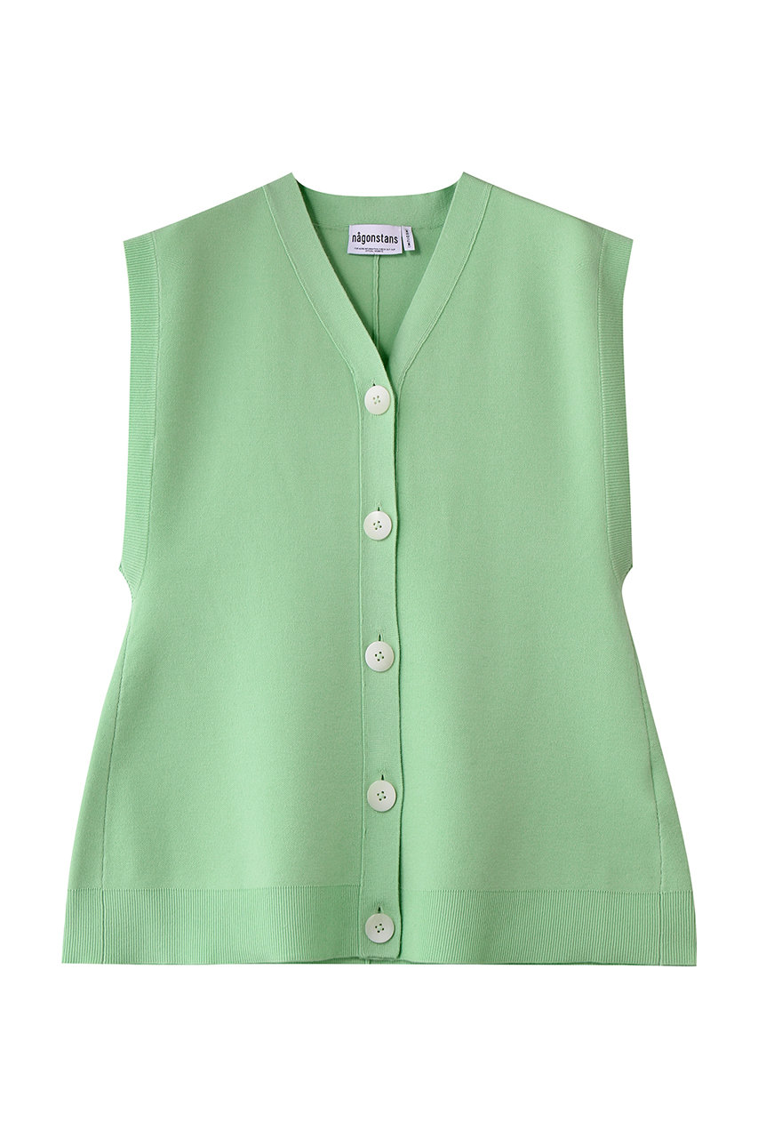 ナゴンスタンス/nagonstansのloose shape vest(Soda/470JS870-0091)