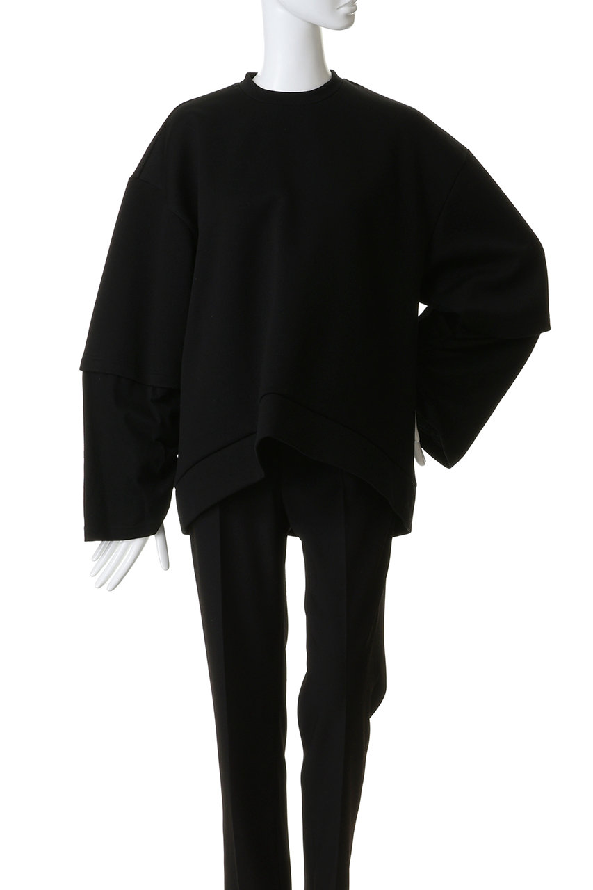 nagonstans(ナゴンスタンス)｜volume pullover/Black の通販｜ELLESHOP