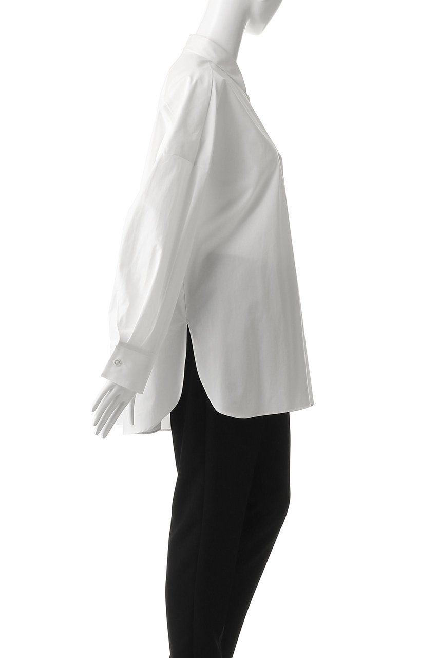 nagonstans ナゴンスタンス  撥水加工 バンドカラーオーバーシャツ nagonstans(ナゴンスタンス)｜over shirt/Salt の通販｜ELLESHOP