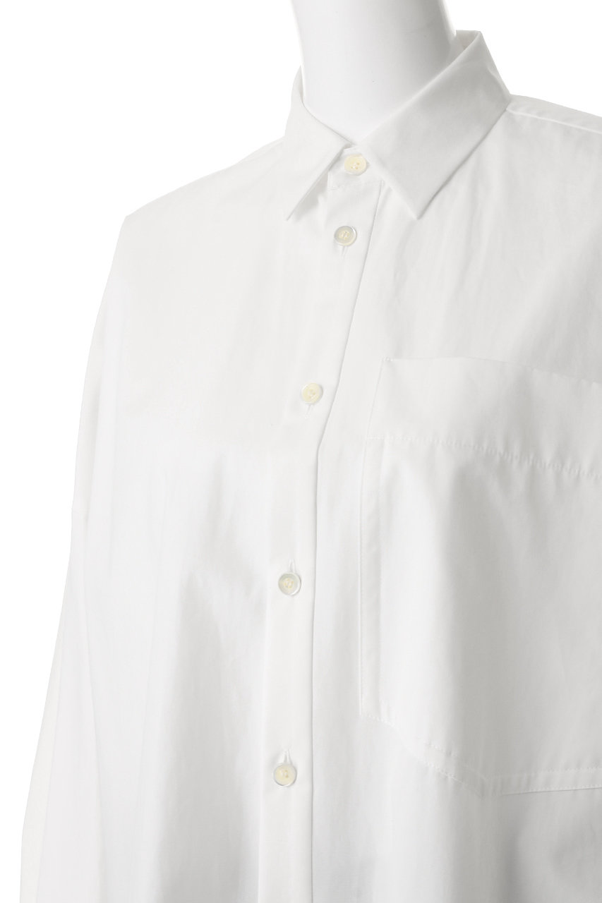 nagonstans ナゴンスタンス  撥水加工 バンドカラーオーバーシャツ nagonstans(ナゴンスタンス)｜over shirt/Salt の通販｜ELLESHOP
