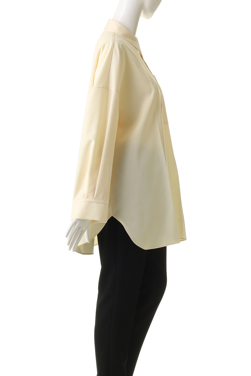 nagonstans(ナゴンスタンス)｜loose center crease shirt/Mushroom の
