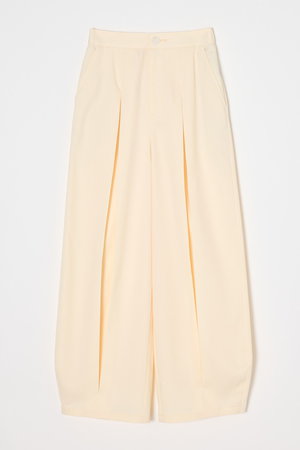 ナゴンスタンス/nagonstansの【1/2 12:00販売開始】tuck wide trousers(110600/110601)