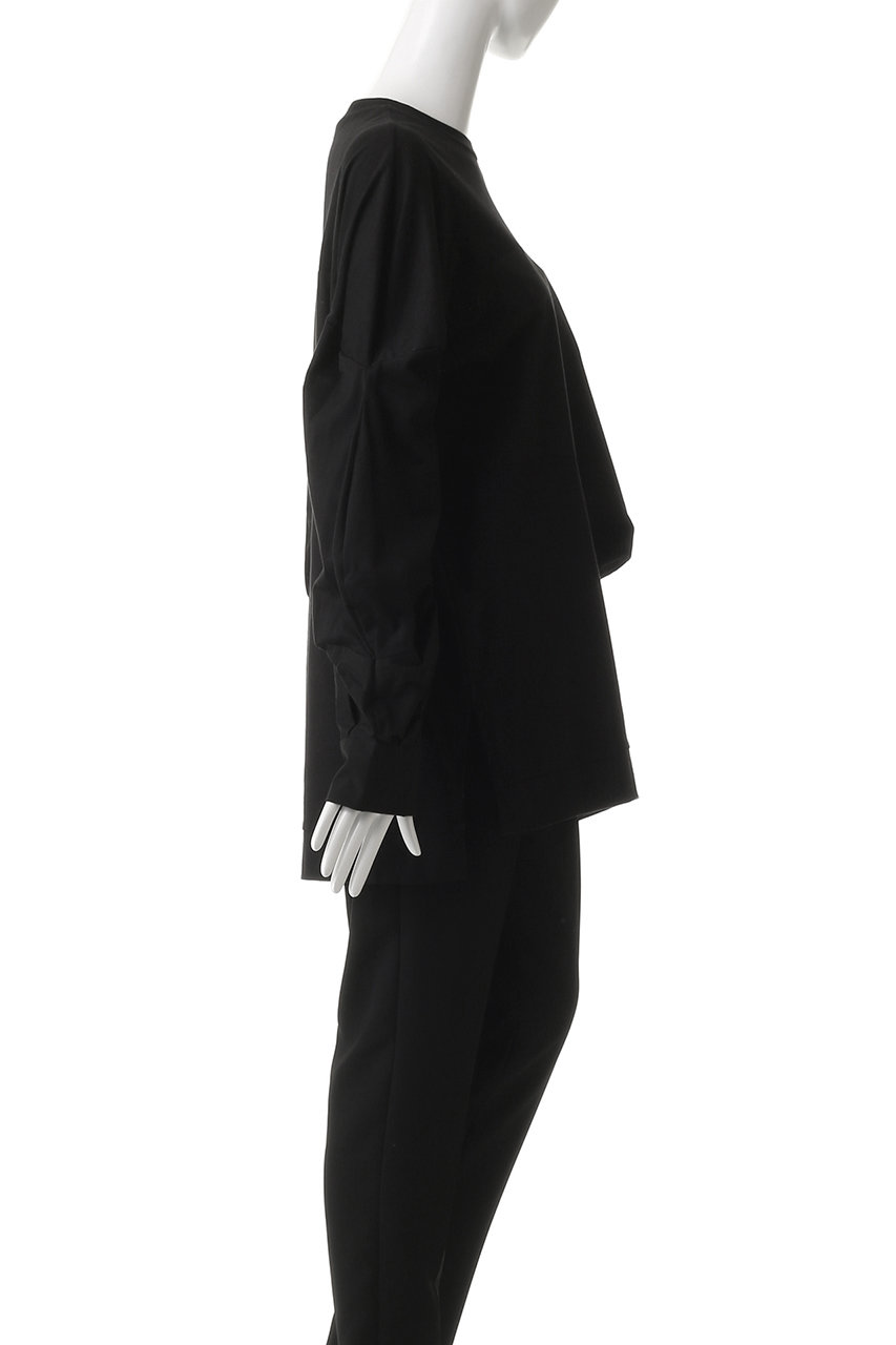 nagonstans(ナゴンスタンス)｜partly long-sleeves t-shirt/Salt の