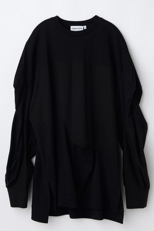 ナゴンスタンス/nagonstansの【1/2 12:00販売開始】partly long-sleeves t-shirt(110100/110103)