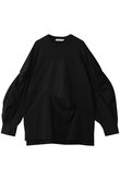 partly long-sleeves t-shirt