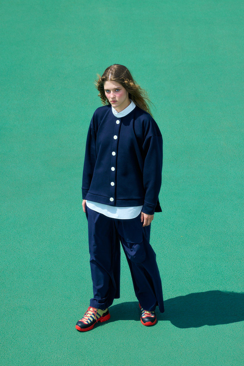 nagonstans(ナゴンスタンス)｜wide cocoon pants/Space の通販
