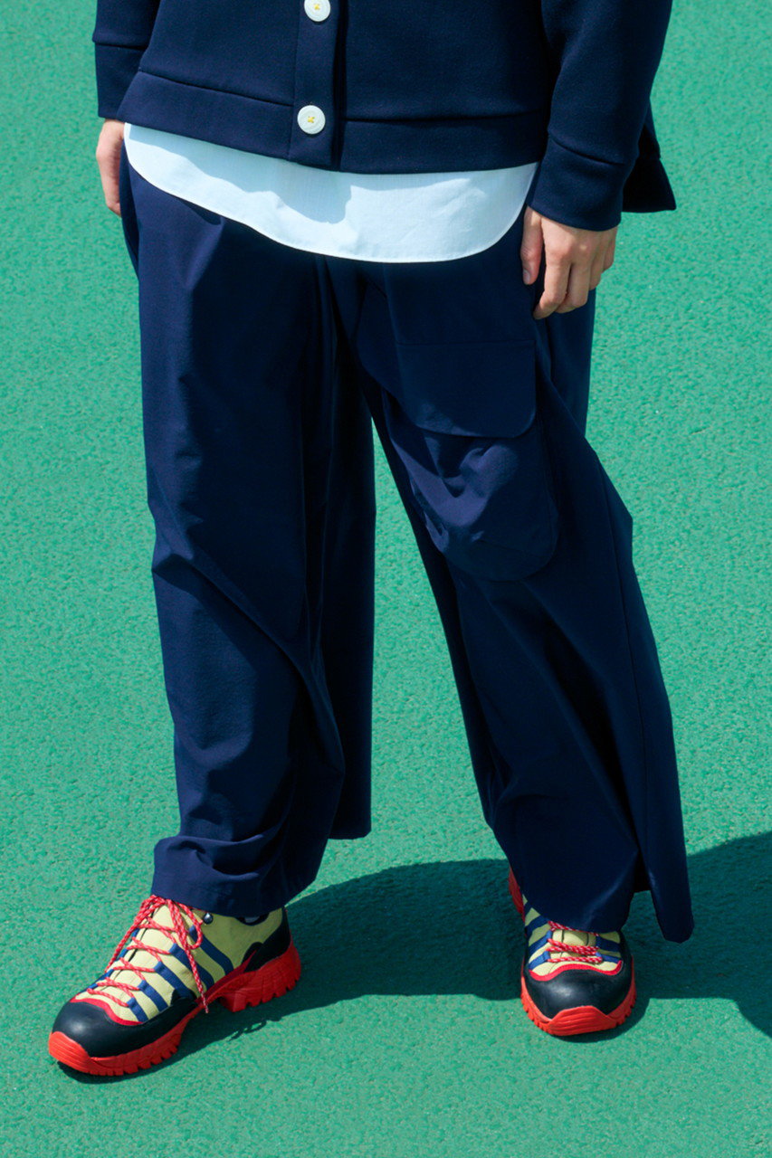 nagonstans(ナゴンスタンス)｜wide cocoon pants/Space の通販