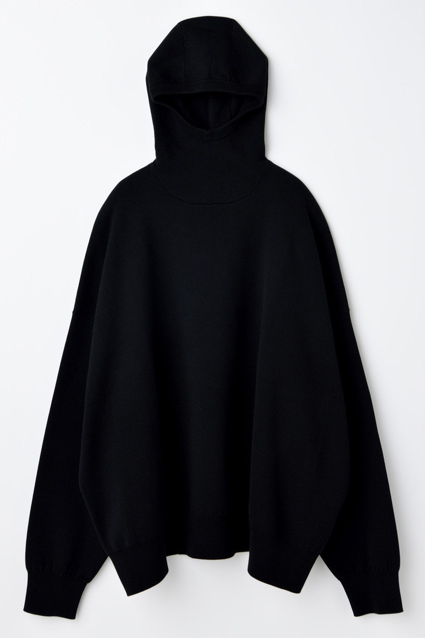 ナゴンスタンス/nagonstansのknit parker(Black/470JS870-0301)