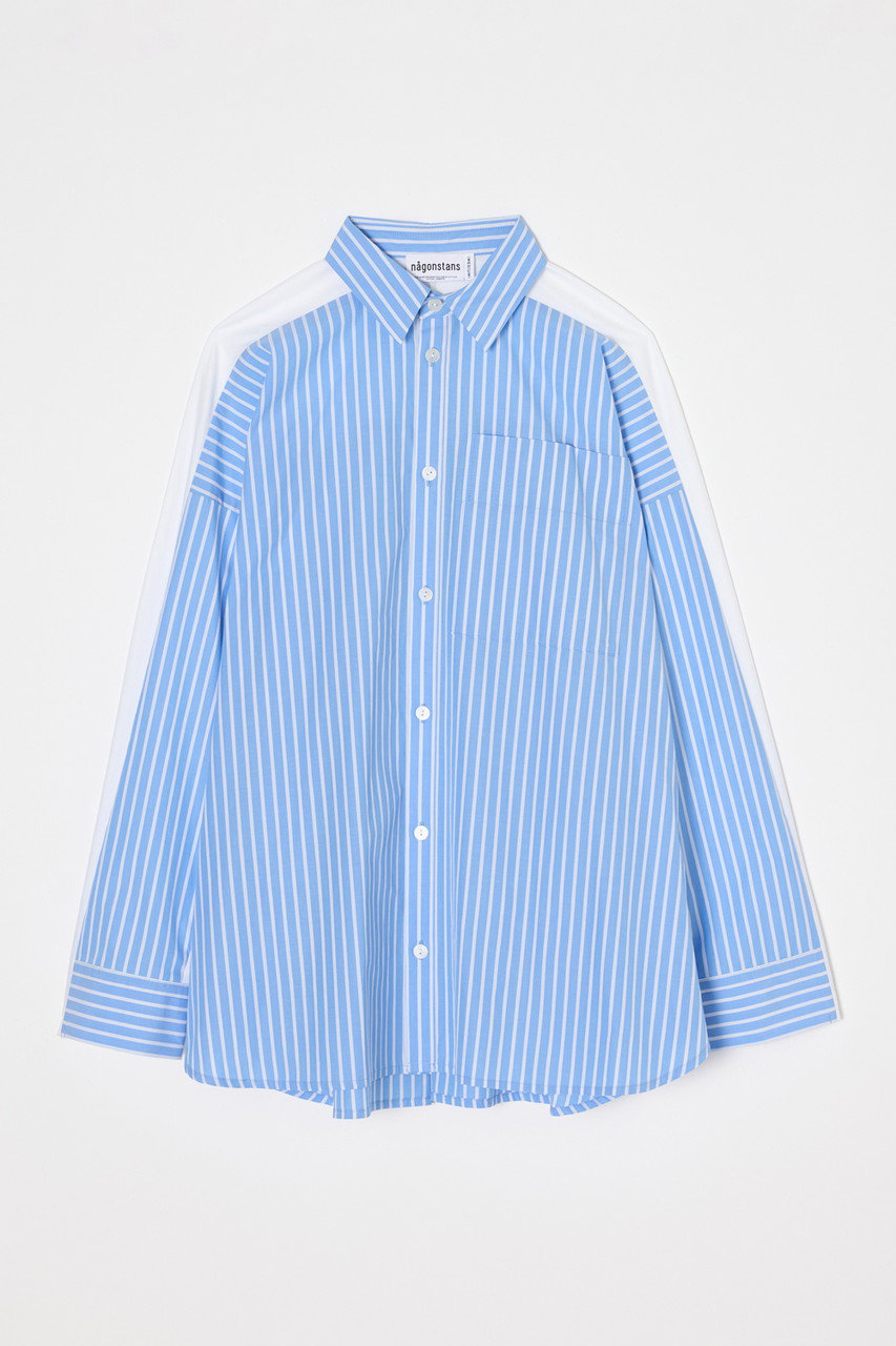 ナゴンスタンス/nagonstansの【1/14 0:00販売開始】shirt×cut long-sleeves t-shirt(Salt/470JS480-0511)