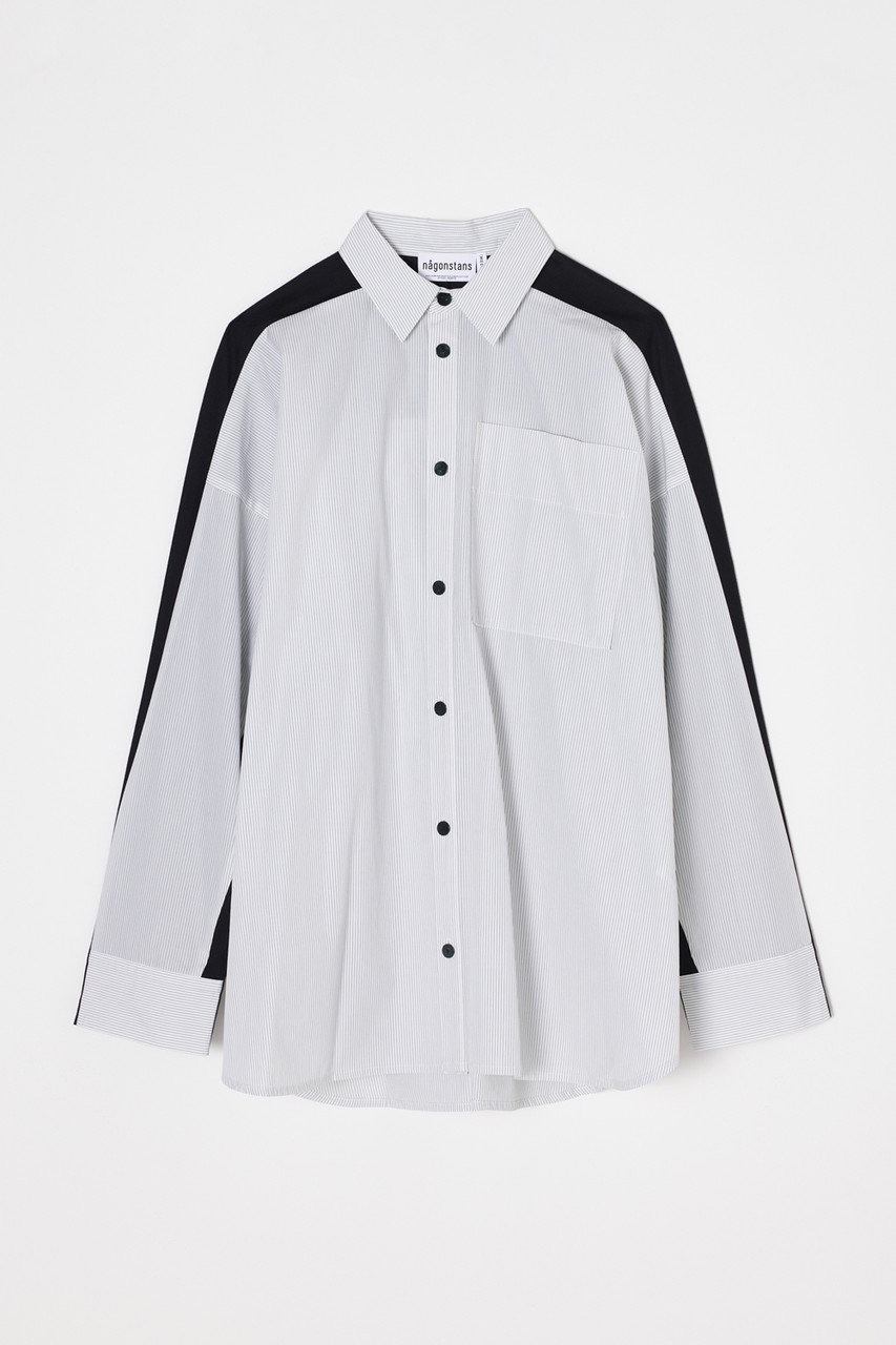 ナゴンスタンス/nagonstansの【1/14 0:00販売開始】shirt×cut long-sleeves t-shirt(Black/470JS480-0511)