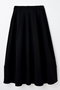 【1/14 0:00販売開始】round skirt ナゴンスタンス/nagonstans Black