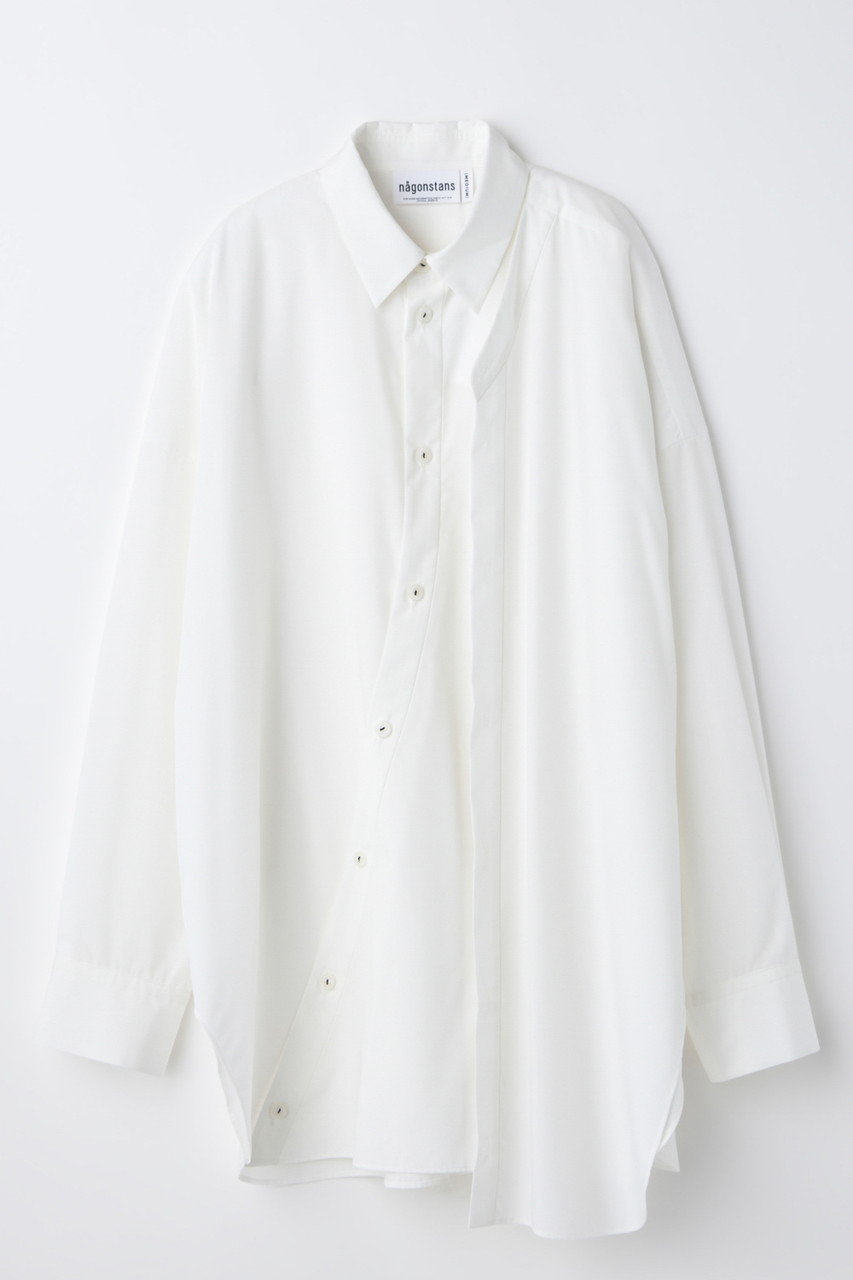 ナゴンスタンス/nagonstansの【予約販売】layered‐front shirt(Salt/470JS430-0421)
