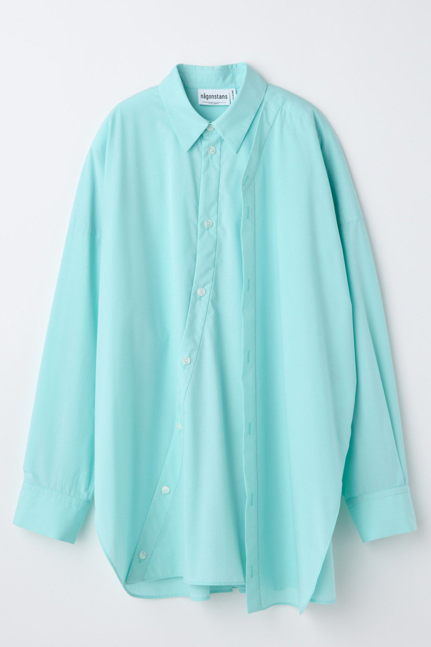 ナゴンスタンス/nagonstansの【予約販売】layered‐front shirt(Soda/470JS430-0421)