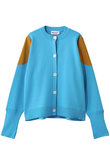 shoulder patch cardigan
