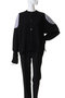 shoulder patch cardigan ナゴンスタンス/nagonstans