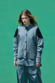 shoulder patch cardigan