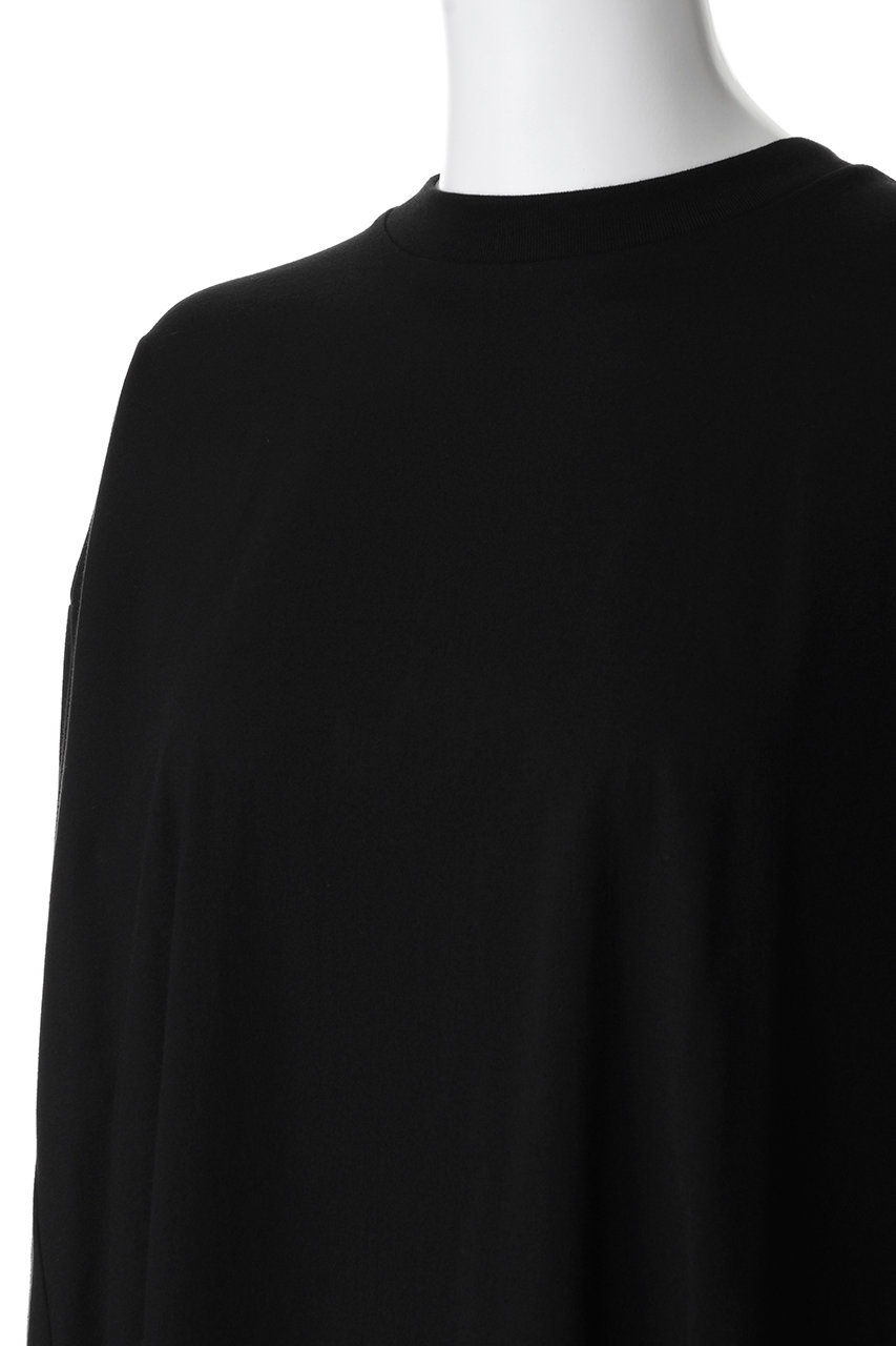 nagonstans(ナゴンスタンス)｜slit flare long-sleeves t-shirt/Salt