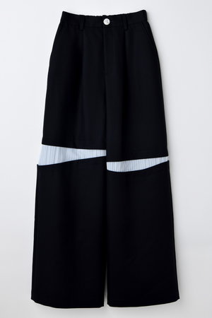 ナゴンスタンス/nagonstansの【2/18 12:00販売開始】【予約販売】slit trousers(110600/110601)
