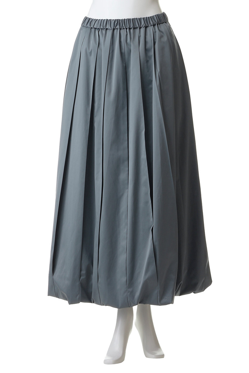 nagonstans(ナゴンスタンス)｜pleats design balloon skirt/Black の