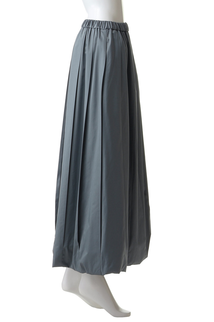 nagonstans(ナゴンスタンス)｜pleats design balloon skirt/Black の