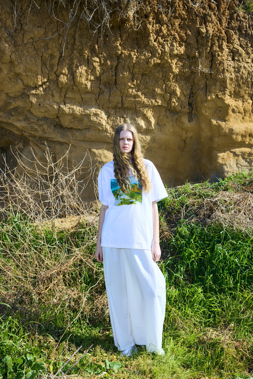 nagonstans(ナゴンスタンス)｜tuck wide pants/Salt の通販｜ELLESHOP