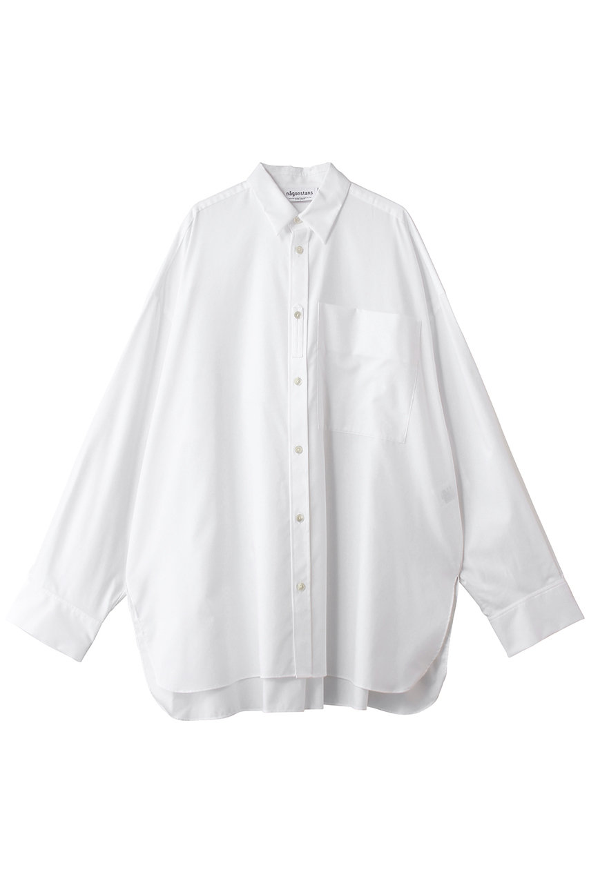 ナゴンスタンス/nagonstansのover basic shirt(Salt/470JS130-0751)