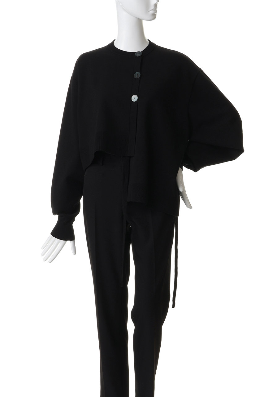 nagonstans(ナゴンスタンス)｜asymmetry cardigan/Black の通販