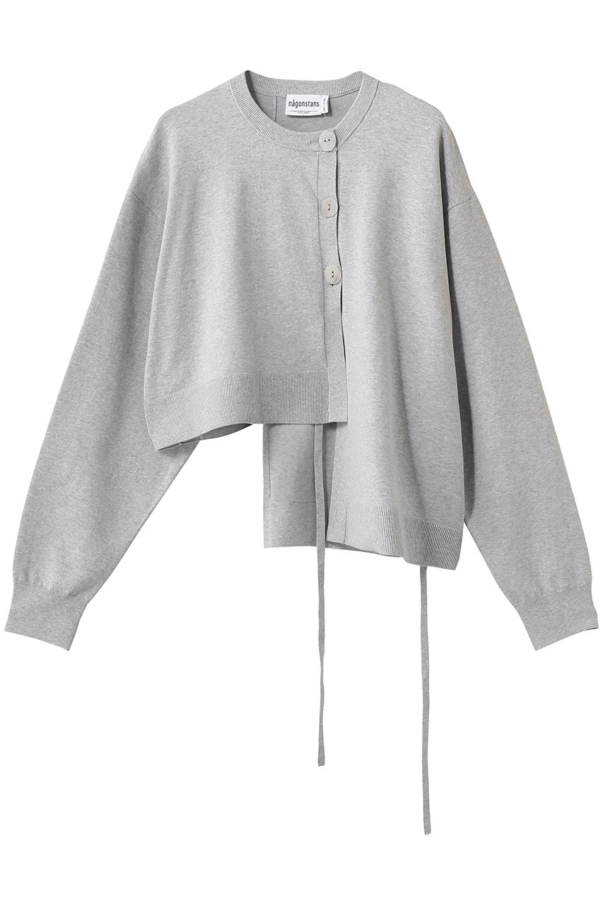 ナゴンスタンス/nagonstansの【3/4 12:00販売開始】asymmetry cardigan(Wolf/470JS870-1231)