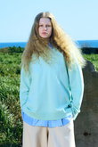 nagonstans ナゴンスタンス padding neck pullover nagonstans(ナゴンスタンス)｜padding neck pullover/Black の通販