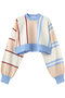 【3/4 12:00販売開始】stripe pullover ナゴンスタンス/nagonstans Nude