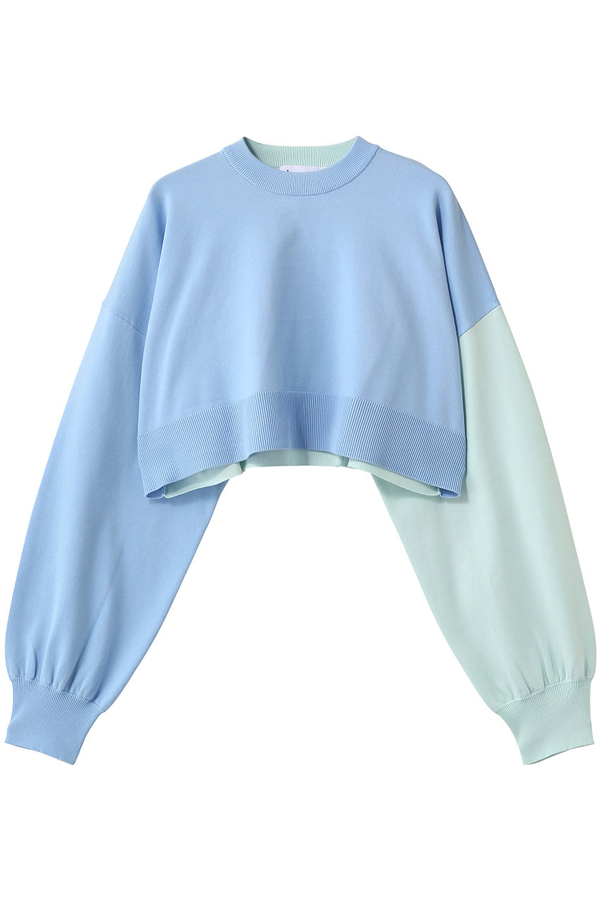 ナゴンスタンス/nagonstansのstripe pullover(Water/470JS870-1951)