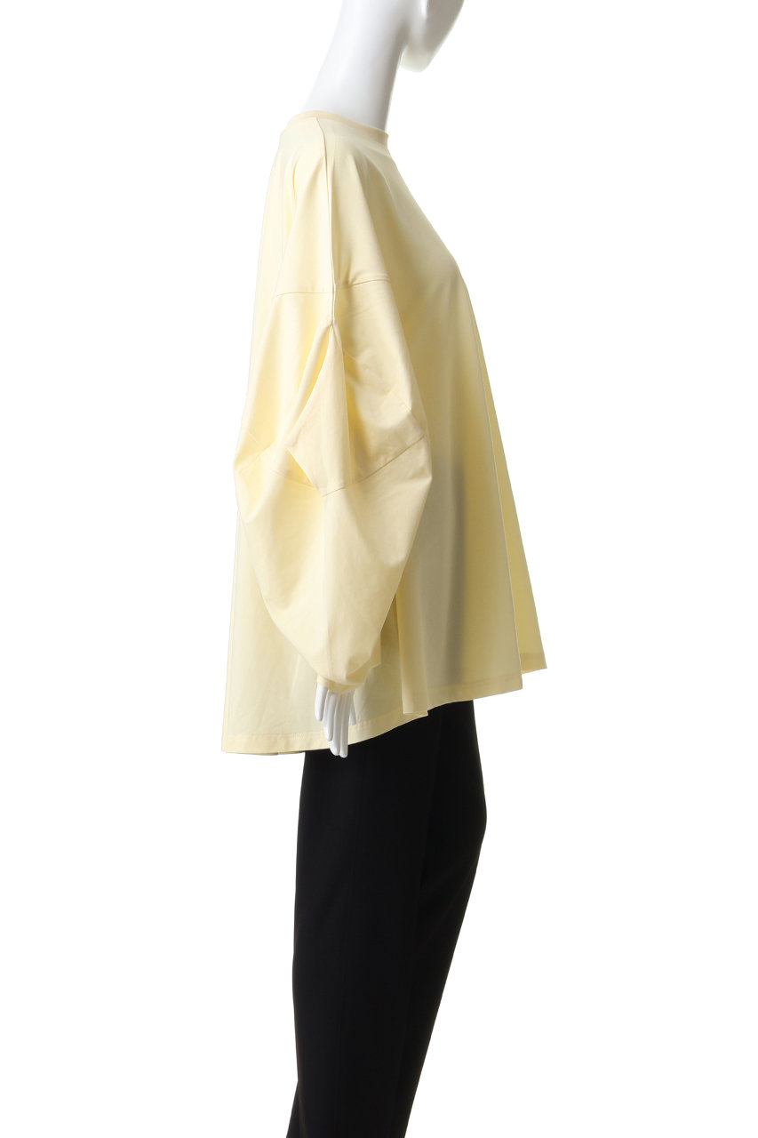 【新品】  nagonstans / ナゴンスタンス | wide-sleeves t-shirt Tシャツ | M | ホワイト | レディース nagonstans(ナゴンスタンス)｜wide-sleeves shirt/Salt の通販