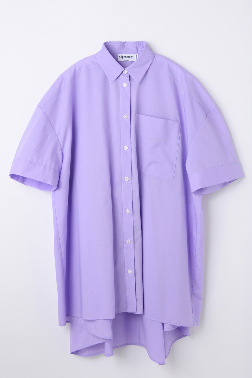 ナゴンスタンス/nagonstansの【4/1 10:00販売開始】back box shirt(Lilac/470JS830-1001)