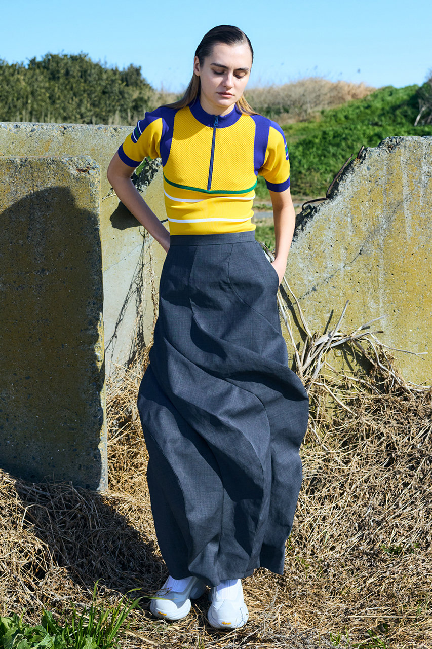 美品 nagonstans ナゴンスタンス 24SS draping skirt 美品 nagonstans ナゴンスタンス 24SS draping skirt 【公式通販】
